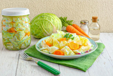 Капуста маринованная в банке на зиму Капуста маринованная в банке на зиму