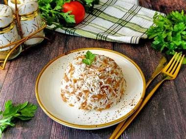 Турецкий плов с пастой орзо Турецкий плов с пастой орзо