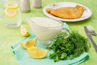 Соус к жареной рыбе Соус к жареной рыбе