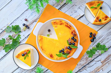 Нежная запеканка из манной каши как в детском саду Нежная запеканка из манной каши как в детском саду