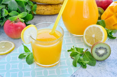 Лимонад с манго