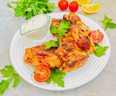 Куриные крылышки в майонезе в духовке Куриные крылышки в майонезе в духовке