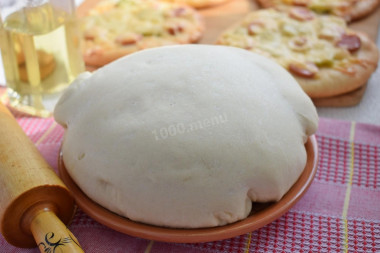 Тесто для пиццы в хлебопечке