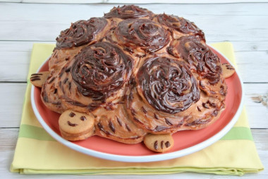 Торт Черепаха классический со сметаной Торт Черепаха классический со сметаной