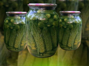 Маринованные огурцы по-болгарски с луком на зиму Маринованные огурцы по-болгарски с луком на зиму