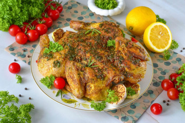 Курица в аэрогриле целиком Курица в аэрогриле целиком