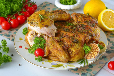 Курица в аэрогриле целиком Курица в аэрогриле целиком