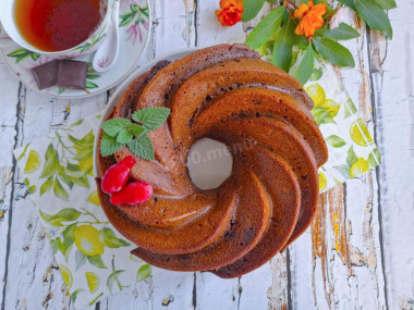 Шоколадный кекс в аэрогриле Шоколадный кекс в аэрогриле