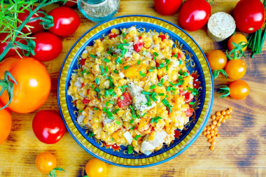 Чечевица с мясом Чечевица с мясом