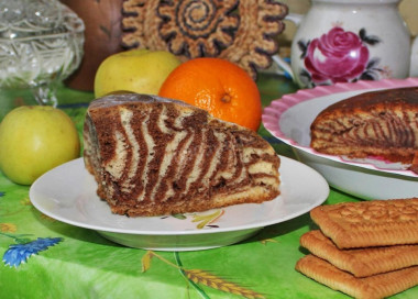 Зебра с ванильным вкусом без глазури Зебра с ванильным вкусом без глазури