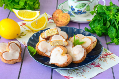 Берлинское печенье с творогом и лимонной цедрой Берлинское печенье с творогом и лимонной цедрой