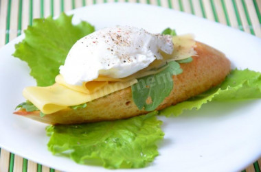 Яйцо пашот - французский завтрак