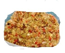 Баклажаны с перцем (хацилим пейпель) Баклажаны с перцем (хацилим пейпель)