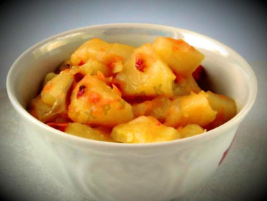 Гуляш из картофеля Гуляш из картофеля