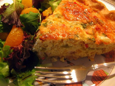 Пирог с копченой курицей Пирог с копченой курицей