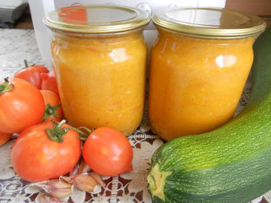 Кабачковая икра с майонезом в мультиварке на зиму Кабачковая икра с майонезом в мультиварке на зиму