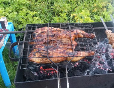 Курица барбекю в пиве Курица барбекю в пиве