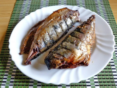 Рыба барбекю в маринаде
