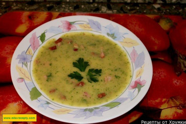 Гороховый суп с беконом и ветчиной Гороховый суп с беконом и ветчиной