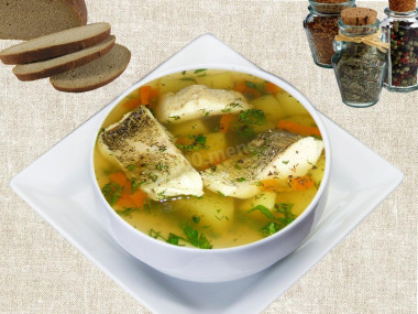 Уха из щуки с перловкой Уха из щуки с перловкой
