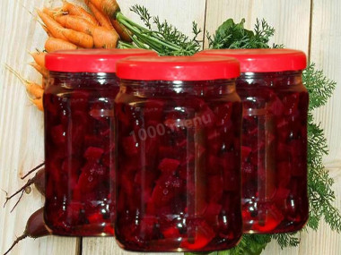 Маринованная свекла с хреном Маринованная свекла с хреном
