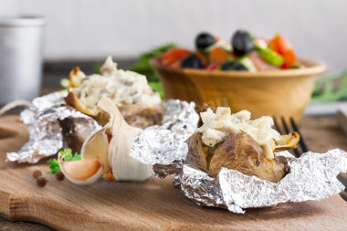 Запеченный картофель как крошка картошка Запеченный картофель как крошка картошка