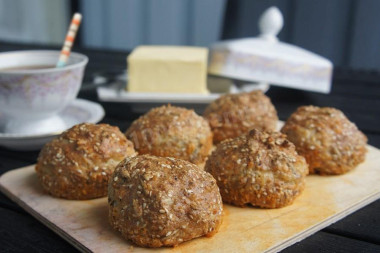 Ореховые булочки Ореховые булочки