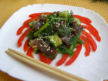 Салат из древесных грибов по китайски