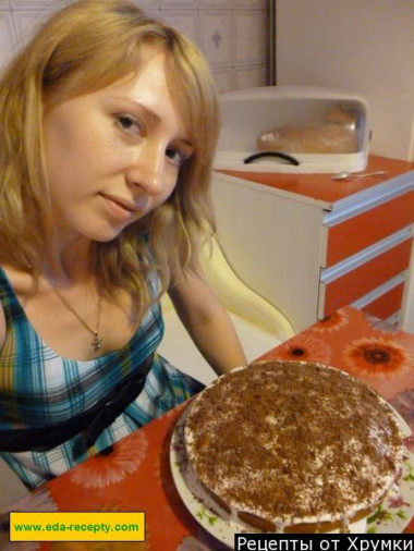 Торт манник шоколадный
