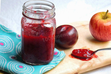 Сливовый яблочный джем на зиму Сливовый яблочный джем на зиму