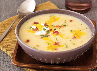 Картофельный крем суп с сыром Картофельный крем суп с сыром