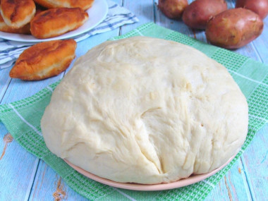Тесто на картофельном отваре для пирожков