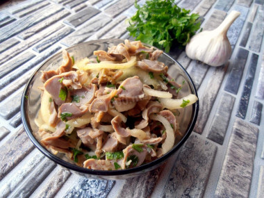 Маринованные куриные желудки Маринованные куриные желудки