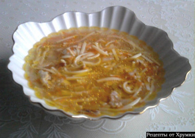 Куриная лапша Куриная лапша