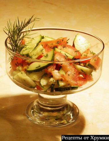 Легкий летний салатик Легкий летний салатик