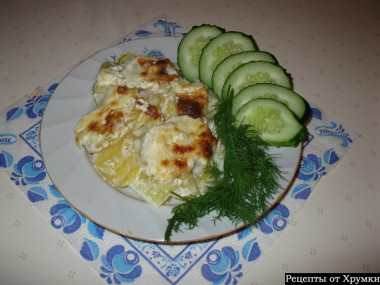 Картофель в сливках Картофель в сливках
