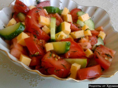 Легкий летний салатик Легкий летний салатик
