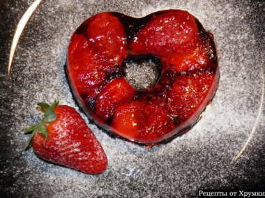 желе из клубники желе из клубники