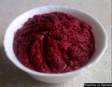 Салат из свеклы с чесноком Салат из свеклы с чесноком