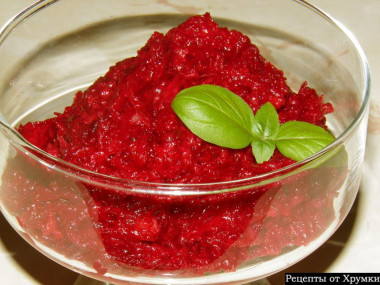 Свекла с чесноком Свекла с чесноком