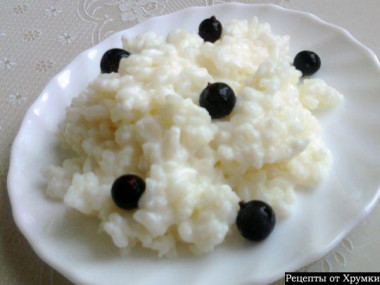 Рисовая молочная каша Рисовая молочная каша