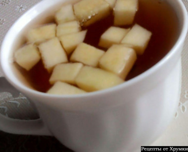Чай с яблоком и корицей Чай с яблоком и корицей