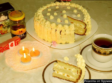 Медовый бисквит Медовый бисквит