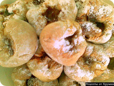 Яблоки в тесте. Яблоки в тесте.