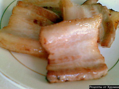 Сало жаренное Сало жаренное