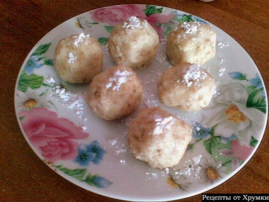 творожные шарики варёные творожные шарики варёные