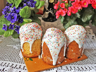 пасхальный кулич с творогом пасхальный кулич с творогом