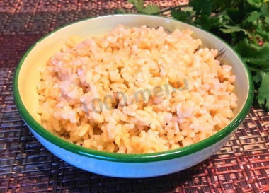 Каша из булгура на молоке Каша из булгура на молоке