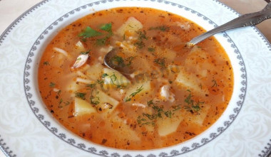 Суп с вермишелью в мультиварке Суп с вермишелью в мультиварке