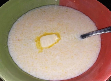 Каша молочная кукурузная Каша молочная кукурузная